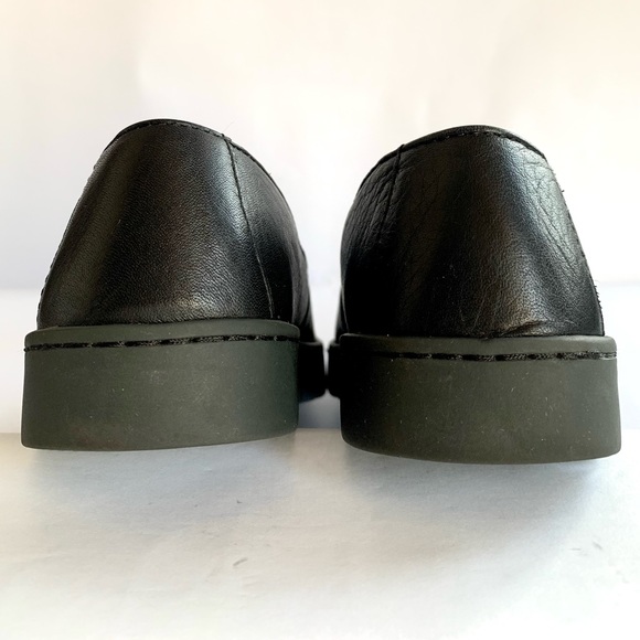 BORN CONGO BLACK LEATHER SLIP-ON COMFORT SHOES LOAFERS. Sz6.5 - Picture 8 of 9